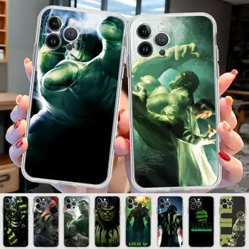Disney Hulk Telefón puzdro Pre iPhone 14 11 12 13 Mini Pro XS Max Kryt 6 7 8 Plus X XR SE 2020 Funda Shell