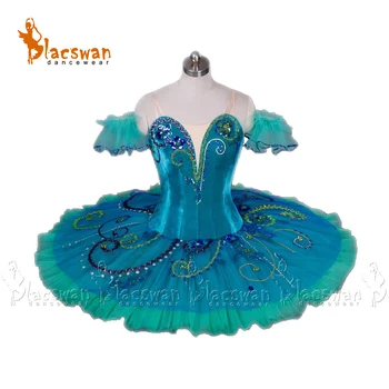 Emerald Esmeralda Variácie Balerína Dancewear Klasická Zelená Balet Kostým Profesionálne Palacinka Tutu BT871