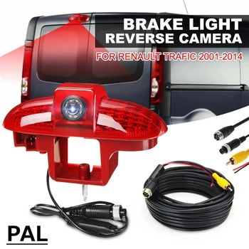 PAL Systém Auto Brzdové Svetlo Kamery Vysokej Pozícii Brzdové Svetlo LED Cúvaní Kamera pre Renault Prevádzky 2001 - 2014