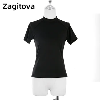 Prispôsobený krasokorčuľovanie Šaty, tričká Topy pre Dievča Ženy Školenia Súťaže Patinaje Korčuľovanie, Gymnastika krátky rukáv