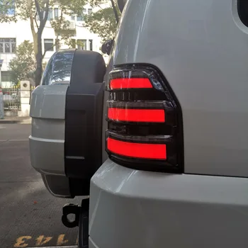 Zadné Beží Svetlo + Brzdové + Zadnej strane Lampa +Zase Signál, LED zadné svetlo DRL LED zadné Svetlo Montáž Na Mitsubishi Pajero 2006-2020